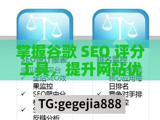 掌握谷歌 SEO 评分工具，提升网站优化效果,谷歌SEO评分工具使用指南