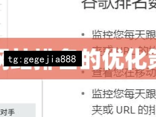 提升谷歌网站排名的优化策略与技巧，提升谷歌排名之策略技巧